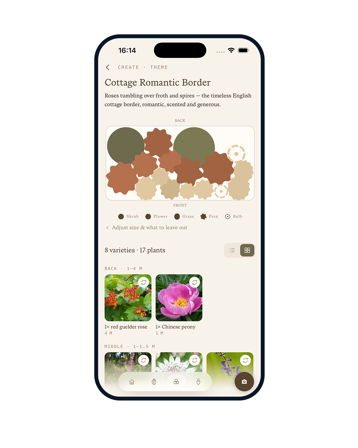 Fenn — Planting scheme designer